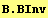 B . BInv