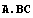 A . BC