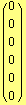 ( {{0}, {0}, {0}, {0}, {0}, {0}} )
