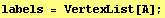 labels = VertexList[A] ;